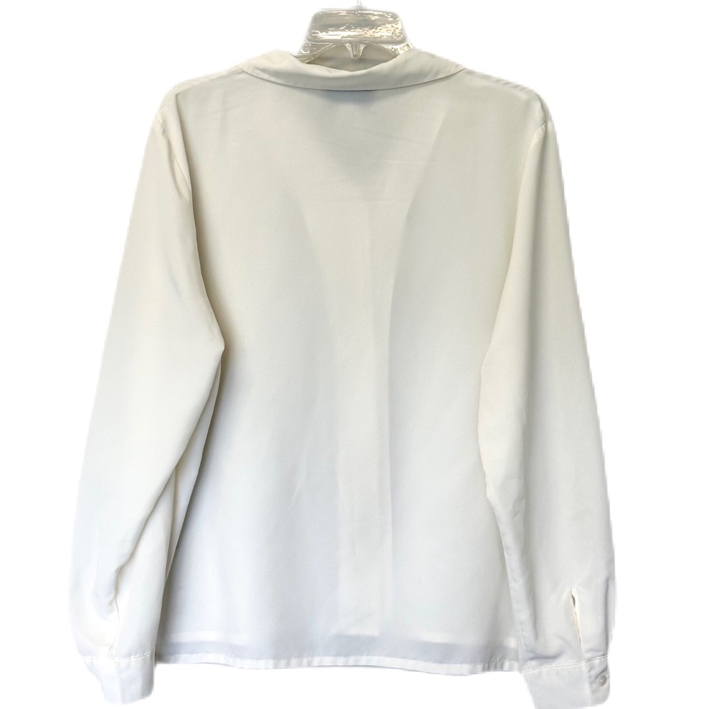 Pendleton Career Blouse Collard Button Down Size … - image 2